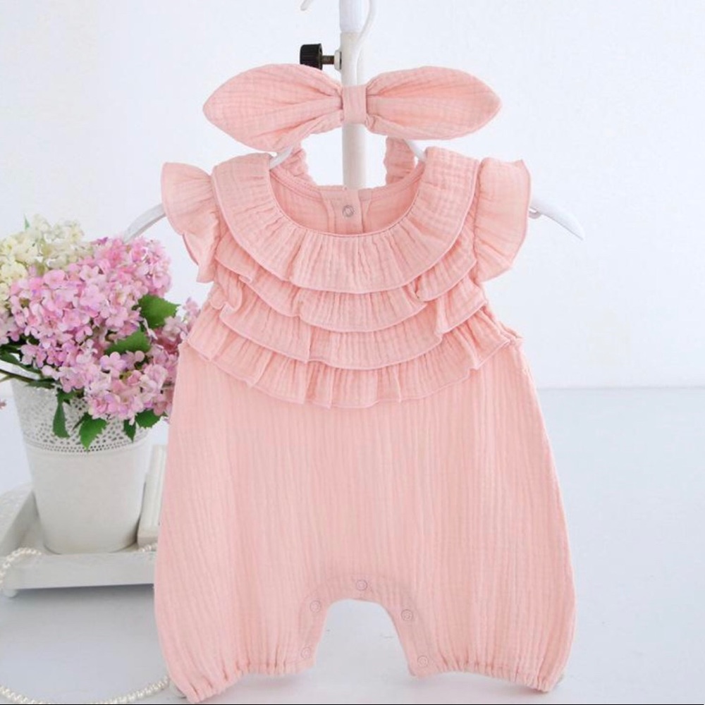 Two pieces baby romper
